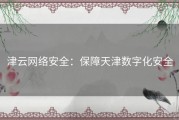 津云网络安全：保障天津数字化安全