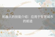 机器人的技能介绍：应用于智慧城市的前途