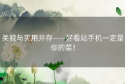 美貌与实用并存——好看站手机一定是你的菜！