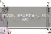 智能陪伴，湖南卫视机器人小冰陪你闲聊！