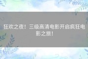 狂欢之夜！三级高清电影开启疯狂电影之旅！