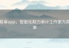 易审app，智能化助力审计工作更为简单