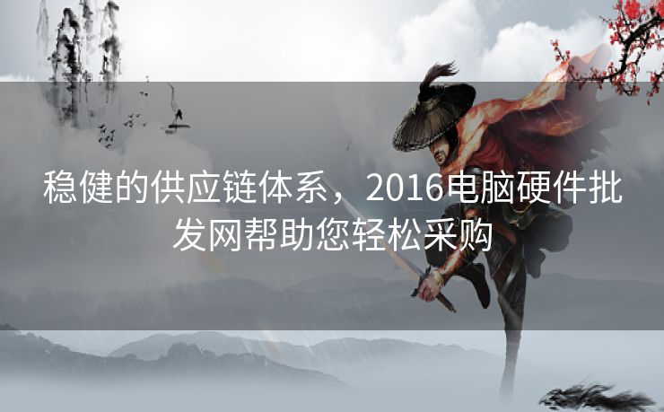稳健的供应链体系，2016电脑硬件批发网帮助您轻松采购